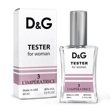 Тестер жіночий DOLCE&GABBANNA 3 L`Imperatrice, 60 мл. NEW