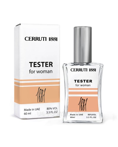 Тестер женский Cerruti 1881, 60 мл. NEW