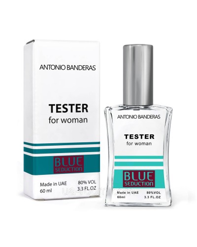 Тестер жіночий Blu Seduction Antonio Banderas woman, 60 мл. NEW