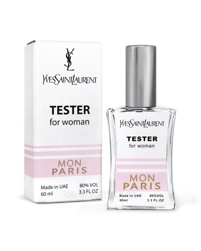 Жіночий тестер YVES SAINT LAURENT Mon Paris, 60 мл. NEW