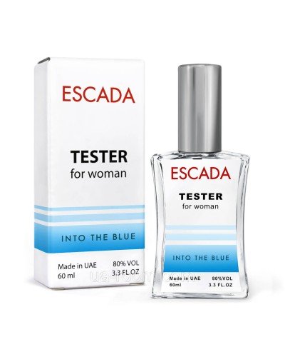 Тестер жіночий Escada Into the Blue, 60 мл. NEW