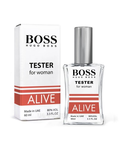 Тестер женский Hugo Boss Boss Alive, 60 мл. NEW