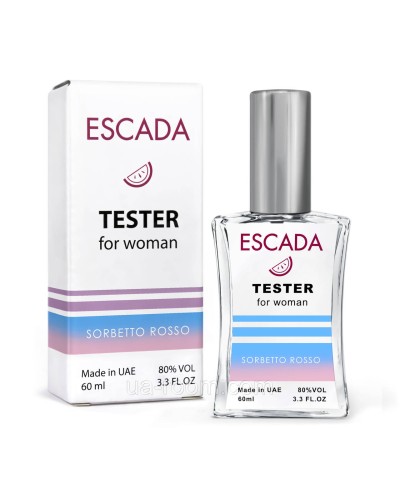 Тестер жіночий Escada Sorbetto Rosso, 60мл. NEW