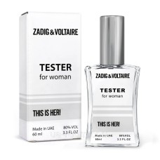 Тестер женский  Zadig and Voltaire This is Her, 60 мл. NEW