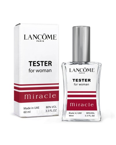 Тестер жіночий Lancome Miracle, 60мл. NEW