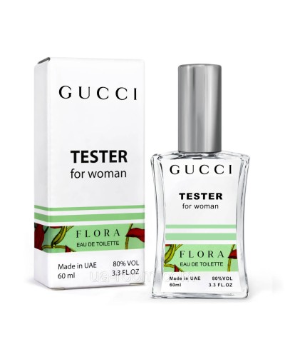 Тестер жіночий Gucci Flora, Gucci Eau de Toilette, 60 мл. NEW