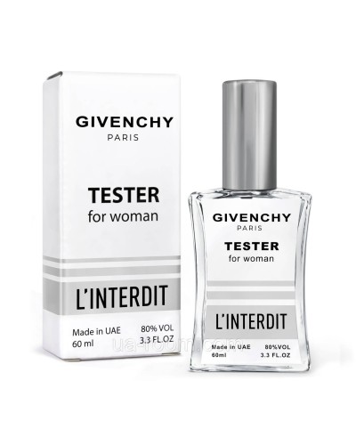 Тестер жіночий GIVENCHY L'Interdit, 60 мл. NEW