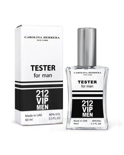 Тестер мужской Carolina Herrera 212 VIP Men, 60 мл. NEW