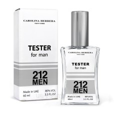 Тестер мужской Carolina Herrera 212 Men, 60 мл. NEW