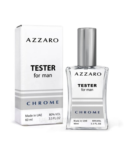 Тестер мужской Azzaro Chrome, 60 мл. NEW