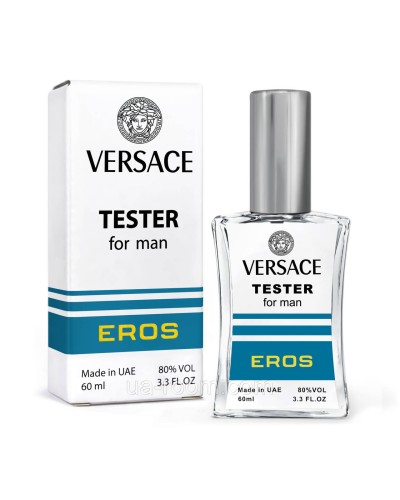 Тестер чоловічий Versace Eros, 60мл. NEW