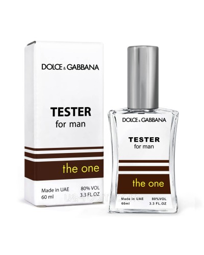 Тестер чоловічий Dolce&Gabbana The One For Men, 60 мл. NEW