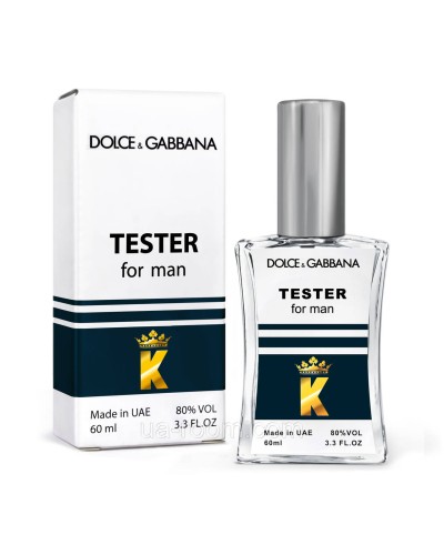 Тестер чоловічий Dolce&Gabbana K, 60 мл. NEW