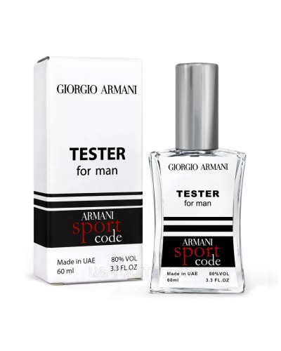Тестер чоловічий Giorgio Armani Code Sport 60 мл. NEW