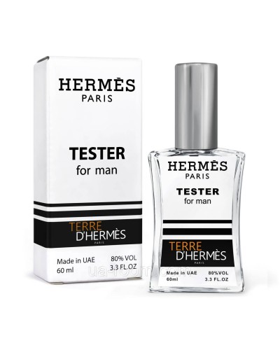 Тестер чоловічий Terre D`Hermes pour homme, 60 мл. NEW