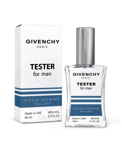 Тестер чоловічий Givenchy Blue Label, 60 мл. NEW