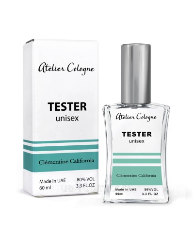 Тестер унісекс Atelier Cologne Clementine California, 60 мл. NEW