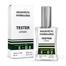 Тестер унисекс Escentric Molecules Escentric 03, 60 мл. NEW