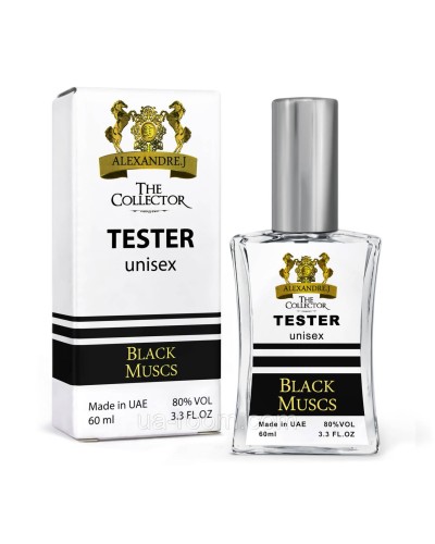 Тестер унисекс Alexandre J Black Muscs, 60 мл. NEW