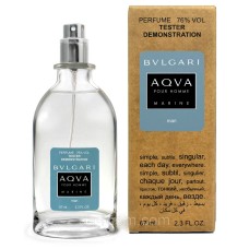 Тестер чоловічий Bvlgari Aqva Marine, 67 мл