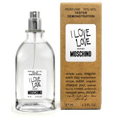 Тестер жіночий MOSCHINO I Love Love, 67мл.