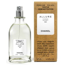 Тестер чоловічий Chanel Allure Homme Sport, 67 мл.