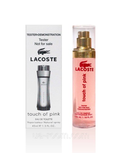 Жіночий Тестер 45 мл. Lacoste Touch of pink