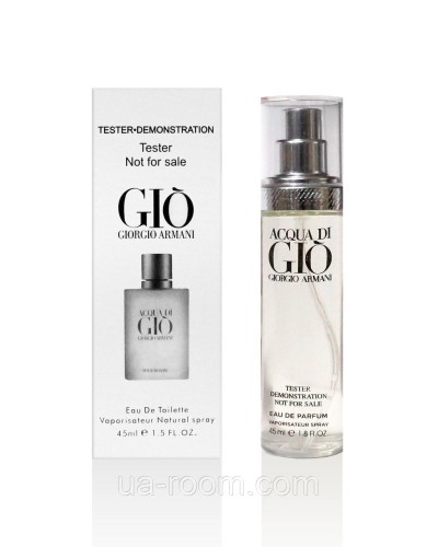 Чоловічий Тестер 45 мл. Giorgio Armani Acqua di Gio