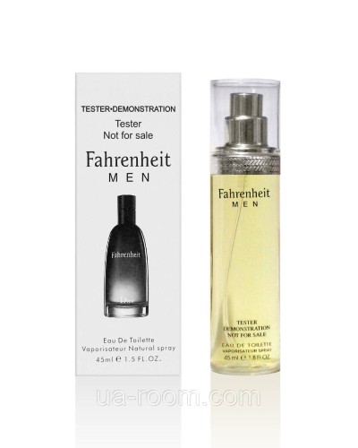 Тестер чоловічий 45мл. Christian Dior Fahrenheit