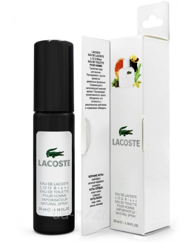 Мини-парфюм  Lacoste Eau de Lacoste L.12.12 Blanc, 35 мл