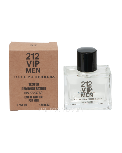 Тестер DUBAI чоловічий Carolina Herrera 212 Vip Men, 50 мл.