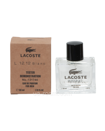 Тестер DUBAI мужской Lacoste eau de lacoste L.12.12 Blanc, 50 мл.