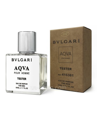 Тестер DUBAI чоловічий Bvlgari Aqua Pour Homme, 50 мл.