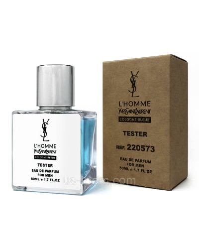 Тестер DUBAI чоловічий Yves Saint Laurent L'Homme Cologne Bleue, 50 мл.