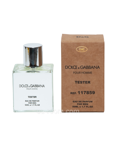 Тестер DUBAI чоловічий Dolce & Gabbana Pour Homme, 50 мл.