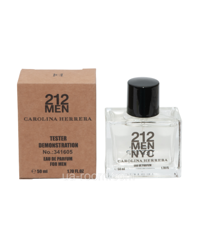 Тестер DUBAI чоловічий Carolina Herrera 212 Men, 50 мл