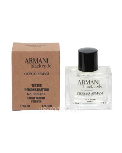 Тестер DUBAI мужской Giorgio Armani Black Code, 50 мл