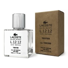 Тестер Dubai чоловічий Lacoste Eau de Lacoste L.12.12 Jaune Optimistic, 50 мл.