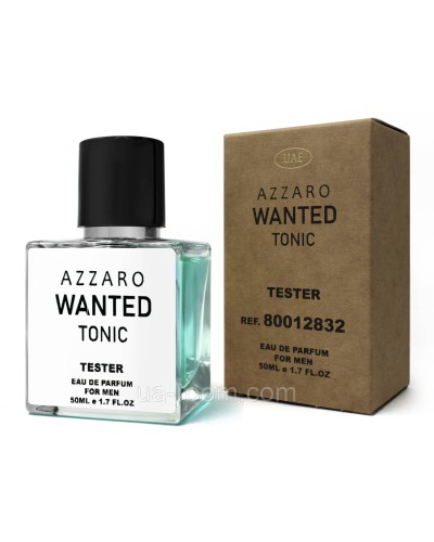 Тестер DUBAI мужской Azzaro Wanted Tonic, 50 мл.