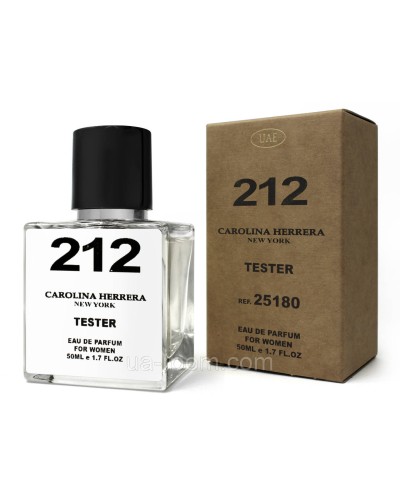 Тестер DUBAI жіночий Carolina Herrera 212 Woman, 50 мл.