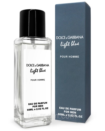 Тестер мужской (цветной) Dolce&Gabbana Light Blue Pour Homme, 60 мл.