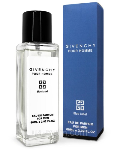 Тестер мужской (цветной) Givenchy Blue Label Pour Homme, 60 мл.