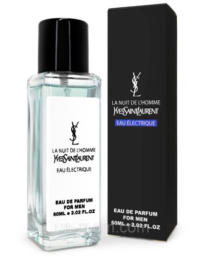 Тестер чоловічий (кольоровий) Yves Laurent La Nuit De L'Homme Eau Electrique, 60 мл.