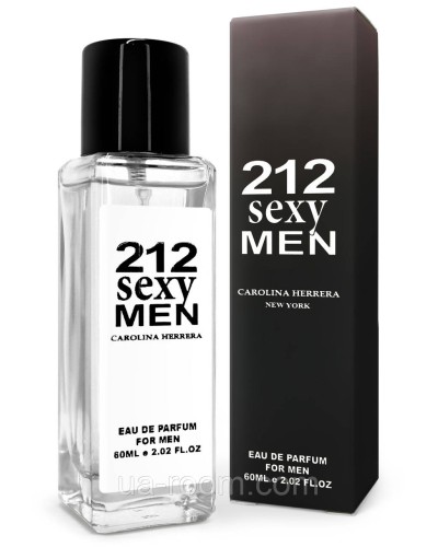 Тестер мужской (цветной) Carolina Herrera 212 Sexy Men, 60 мл.