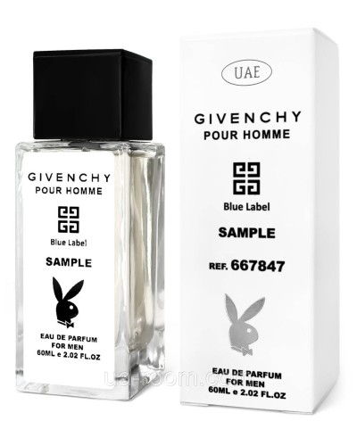 Тестер SAMPLE чоловічий Givenchy Blue Label Pour Homme, 60 мл.