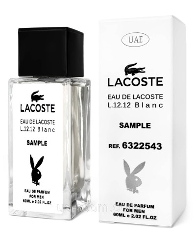 Тестер SAMPLE чоловіча Lacoste eau de lacoste L.12.12 Blanc, 60 мл.