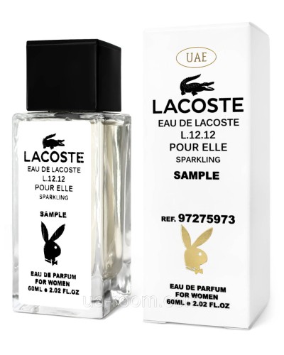 Тестер SAMPLE жіноча Lacoste Eau De L.12.12 Pour Elle Sparkling, 60 мл.