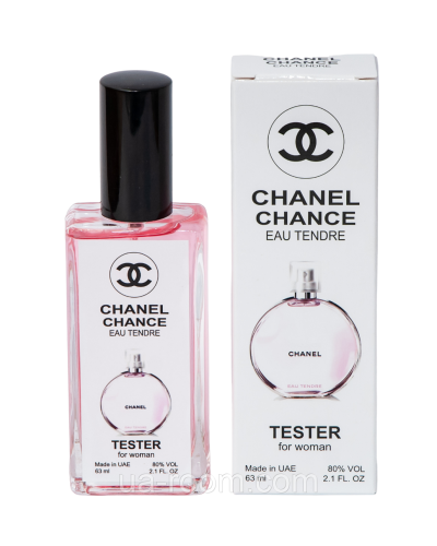 Тестер жіночий Chanel Chance Eau Tendre, 63ml (NEW)