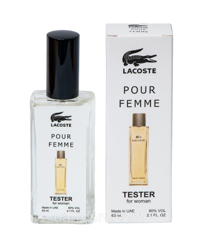 Тестер жіночий Lacoste Pour Femme, 63 мл (NEW)