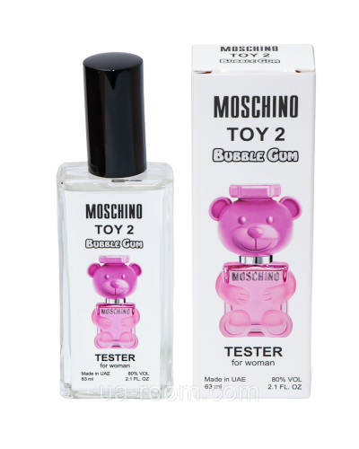 Тестер жіночий Moschino Toy 2 Bubble Gum, 63 мл (NEW)